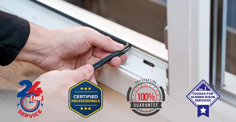 Sliding Glass Door Track Repair and Cost Estimate in North Palm Beach