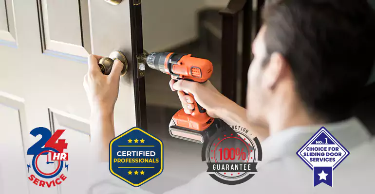 Sliding Wood Door Repair in North Palm Beach